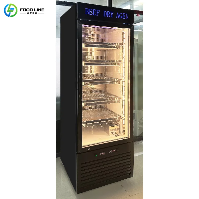 Customized Single Door Dry Aging Cabinet with Glass Window Home Dry Ager Refrigerator Precise Temperature Control for Meat
Customized Single Door Dry Aging Cabinet with Glass Window Home Dry Ager Refrigerator Precise Temperature Control for Meat