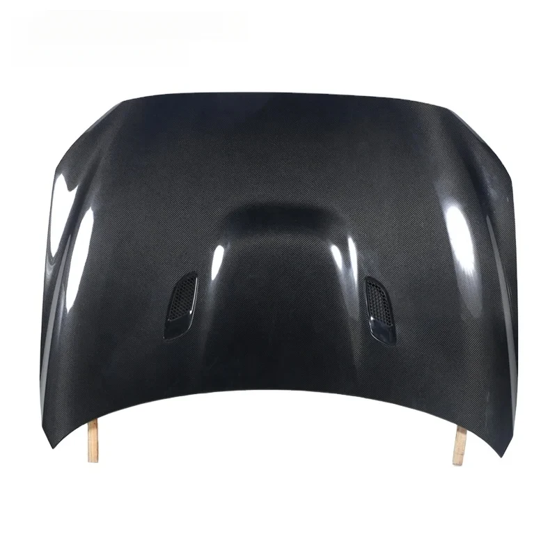 Factory Hot Selling Carbon Fiber Front Engine Hood Auto Exterior Upgrade Accessory
Factory Hot Selling Carbon Fiber Front Engine Hood Auto Exterior Upgrade Accessory