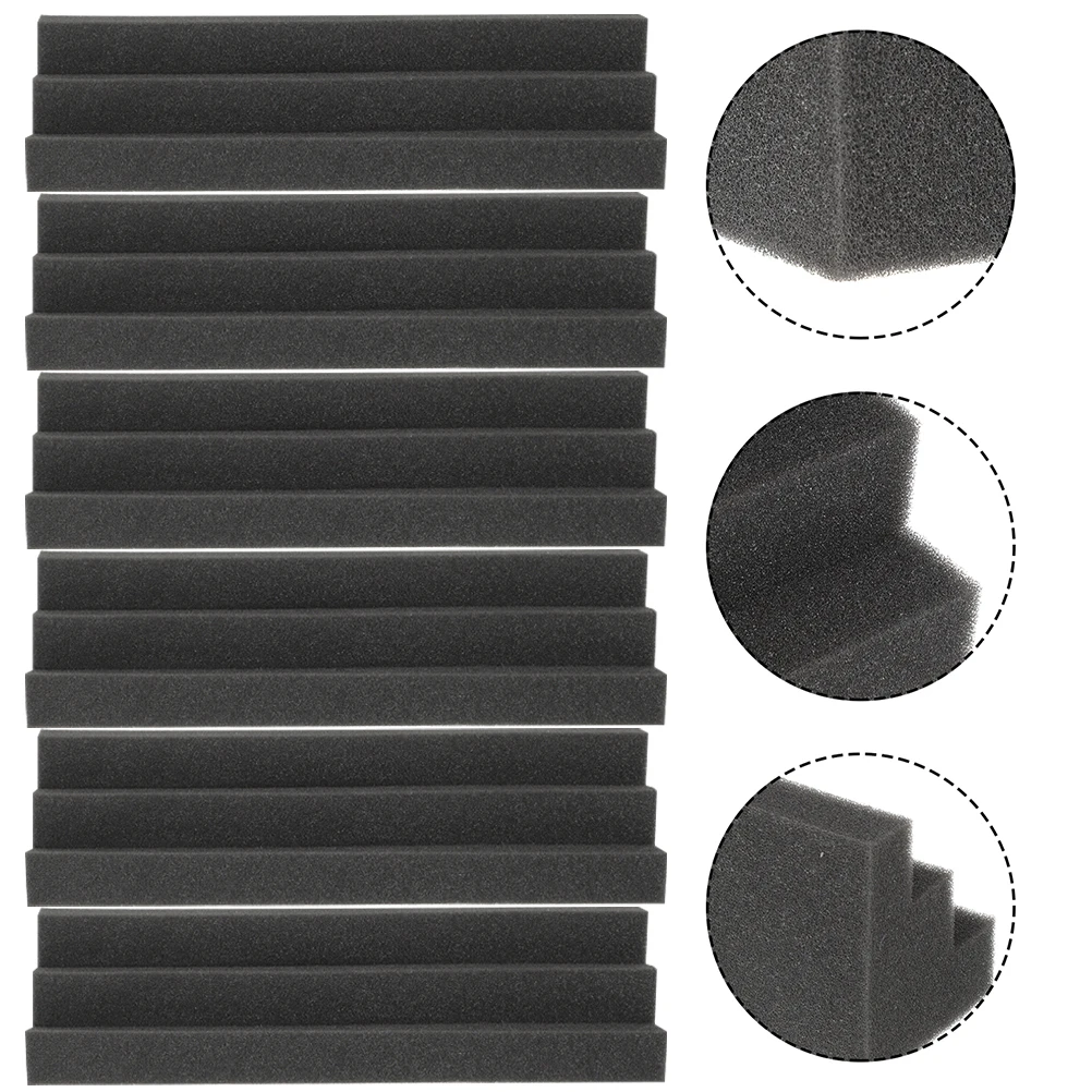 6pcs Antiflaming Bass Traps Soundproofing Panels Sound Reduction Foam Wall Tiles For Studio Recording Rooms Acoustic Treatment 
6pcs Antiflaming Bass Traps Soundproofing Panels Sound Reduction Foam Wall Tiles For Studio Recording Rooms Acoustic Treatment