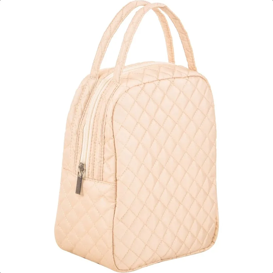 hine Washable Women Quilted Fabric Insulated Reusable Cooler Lunch Bag Tote Adult Thermal Lunch Box Storage Bag for ork Beige
hine Washable Women Quilted Fabric Insulated Reusable Cooler Lunch Bag Tote Adult Thermal Lunch Box Storage Bag for ork Beige