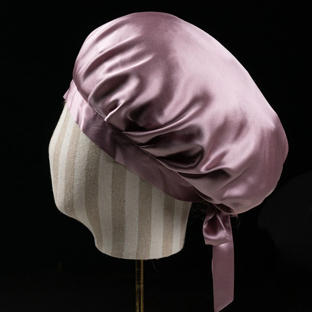 "100% Silk Bonnet, Pure Silk Sleeping Cap with Ribbon Tie, 19 Momme Mulberry Silk Bonnet, Luxury Natural Silk Night Cap"
"100% Silk Bonnet, Pure Silk Sleeping Cap with Ribbon Tie, 19 Momme Mulberry Silk Bonnet, Luxury Natural Silk Night Cap"