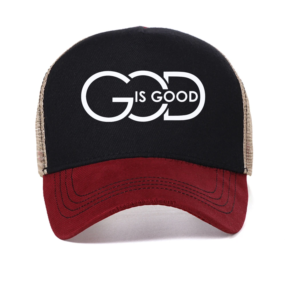 Men's "God Is Good" Printed baseball cap fashion Casual Letter Pattern caps summer adjustable visor trucker hat Snapback hats
Men's "God Is Good" Printed baseball cap fashion Casual Letter Pattern caps summer adjustable visor trucker hat Snapback hats