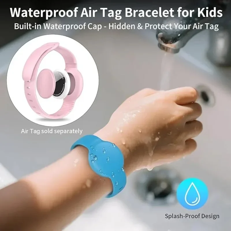 For AirPods, AirTag, Silicone Bracelet, Waterproof Anti-Lost Wristband for Tracker
For AirPods, AirTag, Silicone Bracelet, Waterproof Anti-Lost Wristband for Tracker