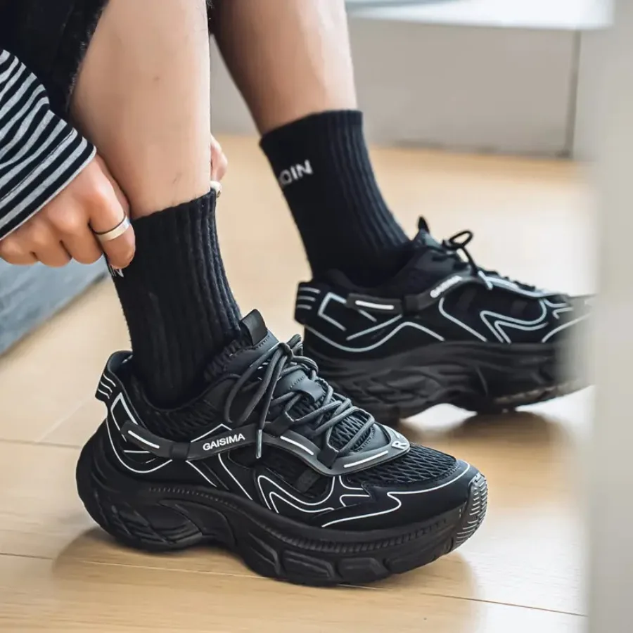 Trendy Ins Thick-Soled Niche Shoes Casual Men'S Shoes Size 39 Upper PVC Sole Fabric Insole Slip-On Closure All-Season
Trendy Ins Thick-Soled Niche Shoes Casual Men'S Shoes Size 39 Upper PVC Sole Fabric Insole Slip-On Closure All-Season