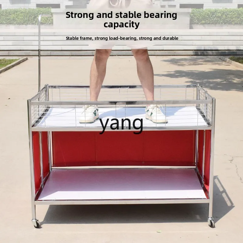 Tgf supermarket promotion car multi-functional folding sales truck stall promotion table float
Tgf supermarket promotion car multi-functional folding sales truck stall promotion table float