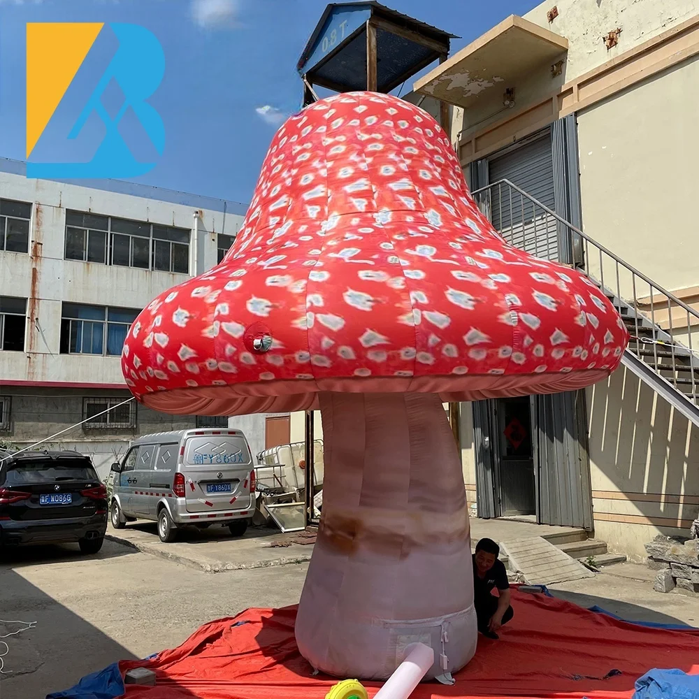 Bespoke Large Air Filled Mushroom Design for Outdoor Wedding Stage Decoration Toys
Bespoke Large Air Filled Mushroom Design for Outdoor Wedding Stage Decoration Toys