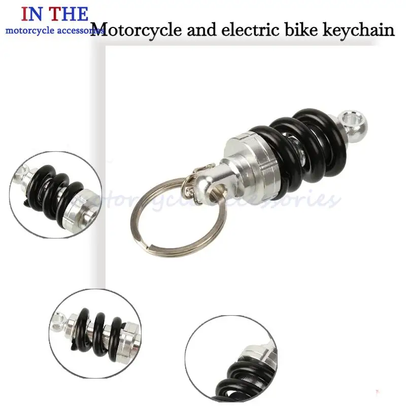 Aluminum Alloy Shock Absorber Key Ring - Unique Automotive Front Strut Pendant Designed for Cars & Scooters
Aluminum Alloy Shock Absorber Key Ring - Unique Automotive Front Strut Pendant Designed for Cars & Scooters