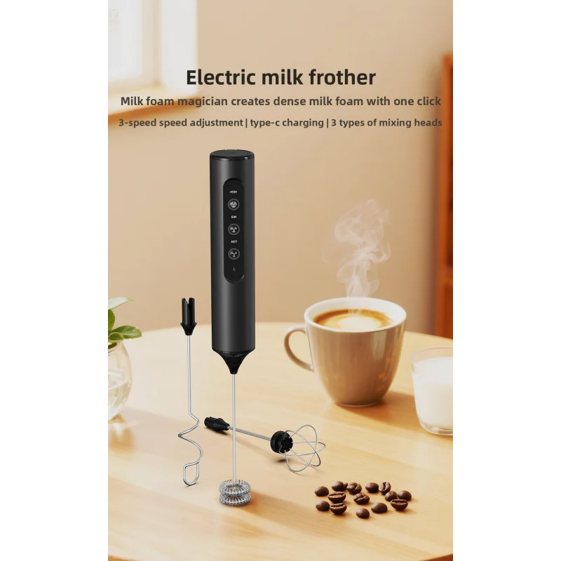 Handheld whisk, egg beater, household milk frother, electric small mixer, milk frother, cream coffee frother
Handheld whisk, egg beater, household milk frother, electric small mixer, milk frother, cream coffee frother
