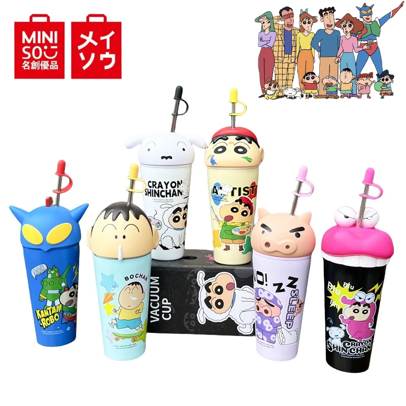 Новый модный 600 мл MINISO карандаш Шин-тян большая голова кукла кофейная чашка термоизоляция соломенная чашка для воды Ins высокое качество подарок для девочки
Новый модный 600 мл MINISO карандаш Шин-тян большая голова кукла кофейная чашка термоизоляция соломенная чашка для воды Ins высокое качество подарок для девочки