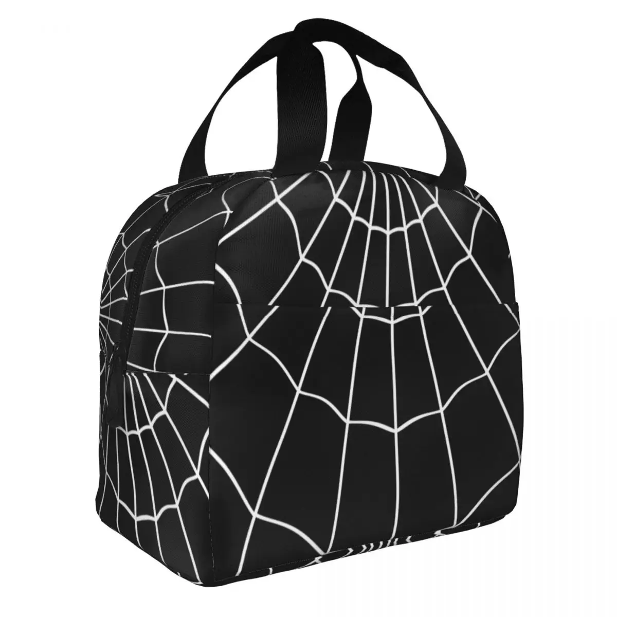 Черные Изолированные сумки для ланча Spider Web, многоразовая сумка-холодильник, вместительный тоут, Ланч-бокс для девочек и мальчиков, для пляжа и пикника
Черные Изолированные сумки для ланча Spider Web, многоразовая сумка-холодильник, вместительный тоут, Ланч-бокс для девочек и мальчиков, для пляжа и пикника