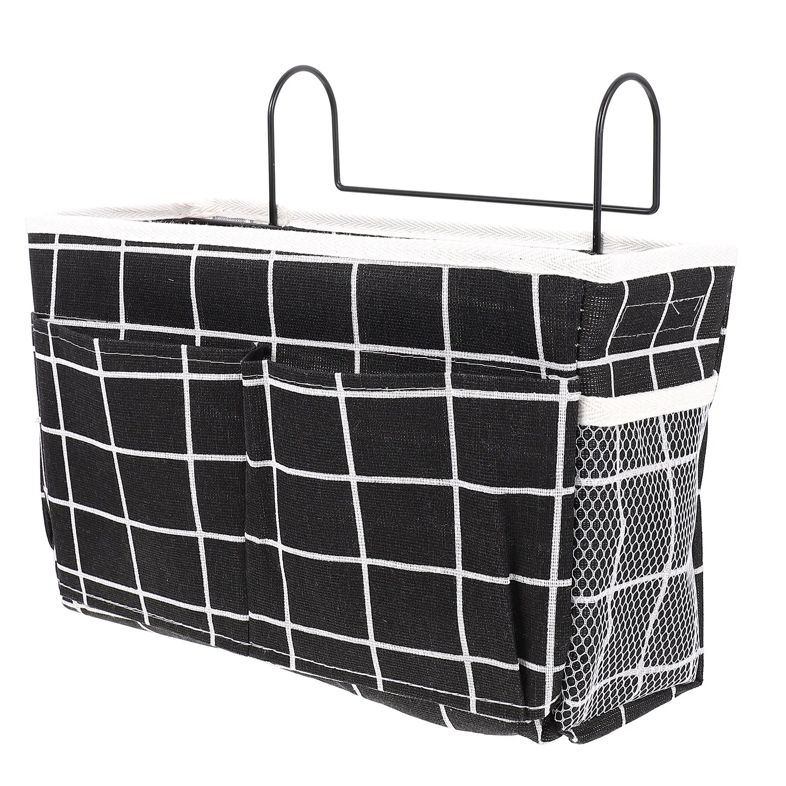 1pc Hanging Storage Basket Dormitory Organizer Cloth Iron Pouch Bedside Sundries Container Phone Earphones Books Bottle
1pc Hanging Storage Basket Dormitory Organizer Cloth Iron Pouch Bedside Sundries Container Phone Earphones Books Bottle