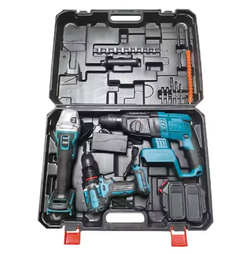 21V battery combination kit 3.0ah 3-in-1 cordless brushless power tool combination plastic box tool set
21V battery combination kit 3.0ah 3-in-1 cordless brushless power tool combination plastic box tool set