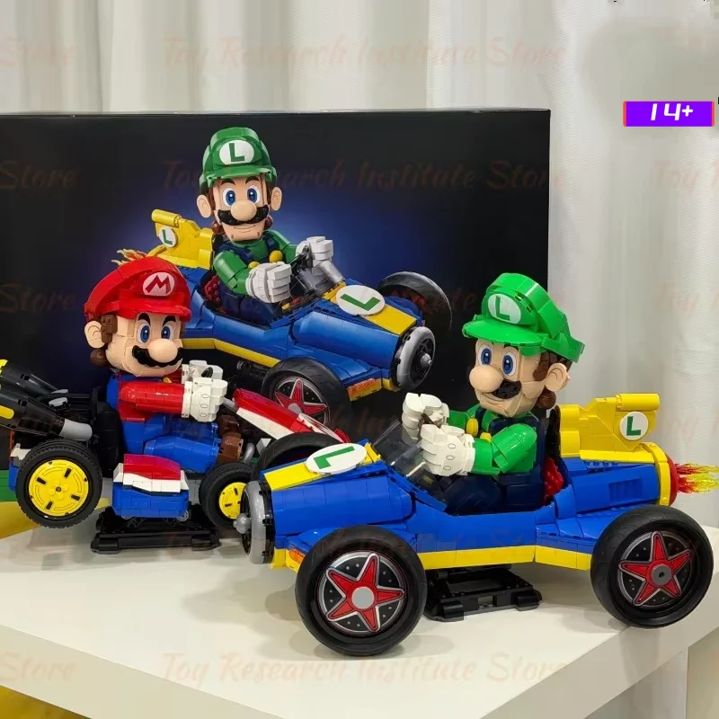 NEW 2026 Racing Car Building Blocks Set, 2-in-1 Blue & Red Kart Model, Game Driver Figures, Movable Wheels Toy MOC 72050
NEW 2026 Racing Car Building Blocks Set, 2-in-1 Blue & Red Kart Model, Game Driver Figures, Movable Wheels Toy MOC 72050
