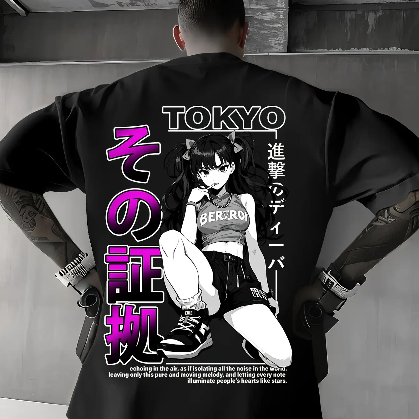 Men'S Casual Tokyo Echo T-Shirt Vibrant Pink Japanese Short Sleeve Medium Stretch Summer Wear Tokyo Themed Graphic Print Tee
Men'S Casual Tokyo Echo T-Shirt Vibrant Pink Japanese Short Sleeve Medium Stretch Summer Wear Tokyo Themed Graphic Print Tee