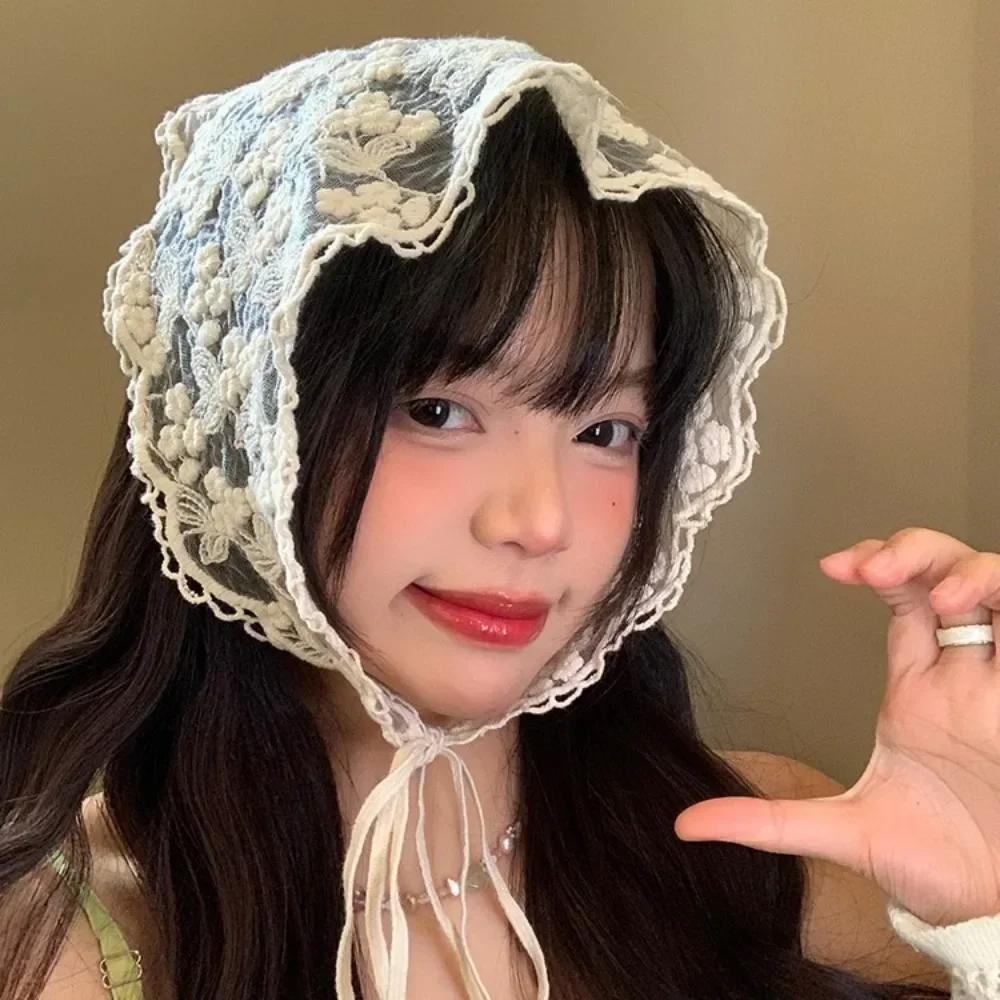 A beautiful headscarf Sweet Countryside Style Triangle Bandana Wraps Turban Lace Hair Scarf Band Headbands Triangle Scarf Girls
A beautiful headscarf Sweet Countryside Style Triangle Bandana Wraps Turban Lace Hair Scarf Band Headbands Triangle Scarf Girls