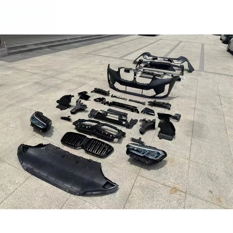 High Quality PP Body Kit Front Bumper Rear Lip Exhaust Tips for BM X4 G02 2018-2021 Upgrade to X4M F98 LCI 2022
High Quality PP Body Kit Front Bumper Rear Lip Exhaust Tips for BM X4 G02 2018-2021 Upgrade to X4M F98 LCI 2022