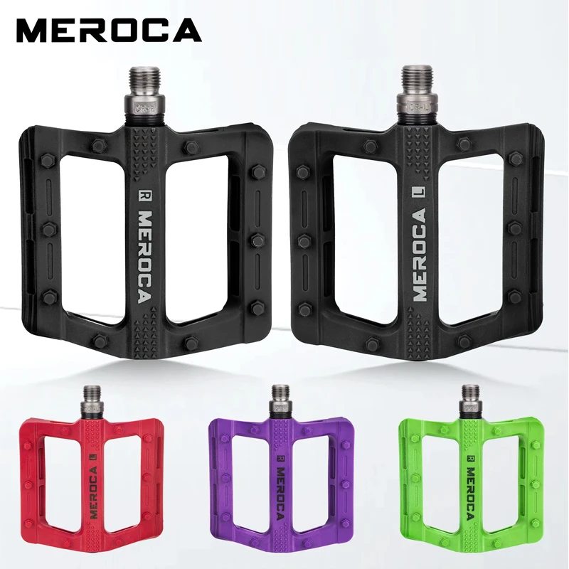 Расширенные противоскользящие велосипедные педали из нейлонового волокна MEROCA: универсальные для горных и шоссейных велосипедов, идеальные детали для велосипеда
Расширенные противоскользящие велосипедные педали из нейлонового волокна MEROCA: универсальные для горных и шоссейных велосипедов, идеальные детали для велосипеда