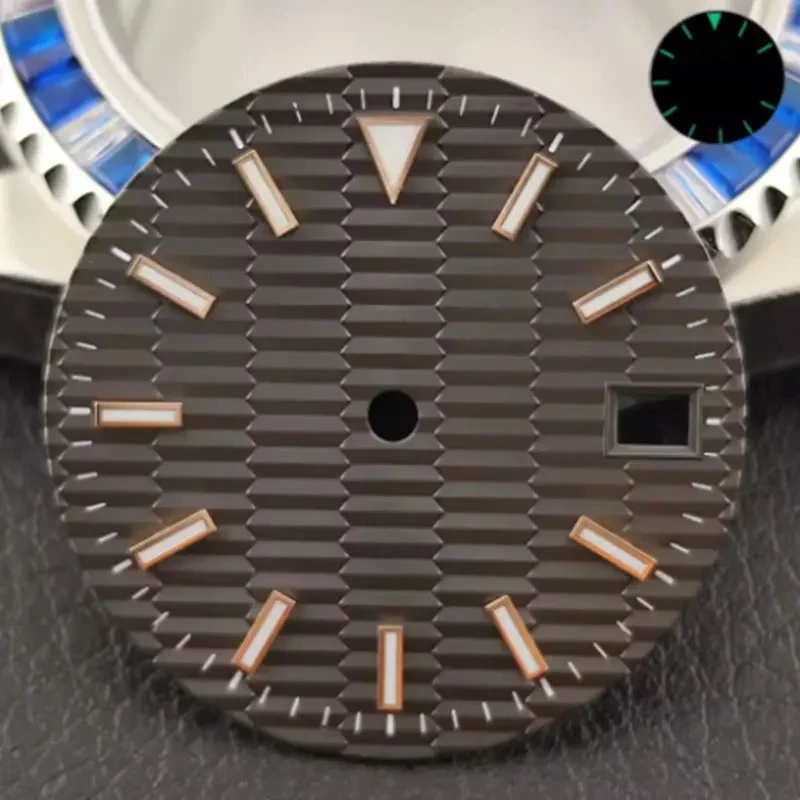 Datejust dial 28.5mm Honeycomb patterned Diamond hour markers suitable for NH35 NH36 automatic movement replacement watch access
Datejust dial 28.5mm Honeycomb patterned Diamond hour markers suitable for NH35 NH36 automatic movement replacement watch access