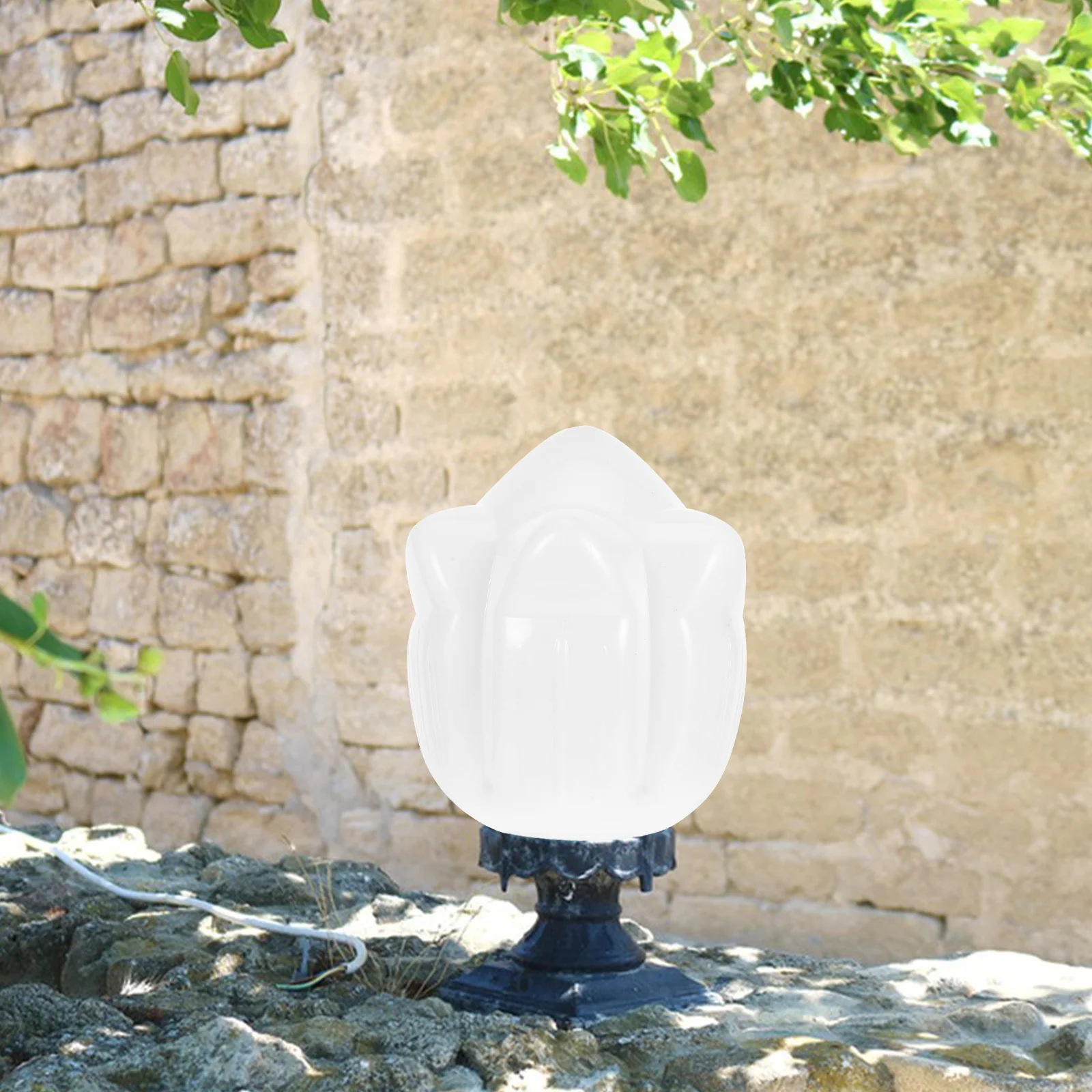 Outdoor Lampshade Acrylic Lotus Large Decorative Modern Garden Lighting Post-top Lantern Style
Outdoor Lampshade Acrylic Lotus Large Decorative Modern Garden Lighting Post-top Lantern Style