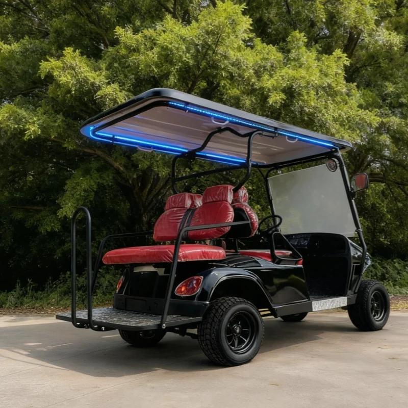 2025 4-местный дешевый электрический многоцелевой автомобиль Club Электрическая тележка для гольфа Внедорожный охотничий автомобиль 10-дюймовые внедорожные шины
2025 4-местный дешевый электрический многоцелевой автомобиль Club Электрическая тележка для гольфа Внедорожный охотничий автомобиль 10-дюймовые внедорожные шины