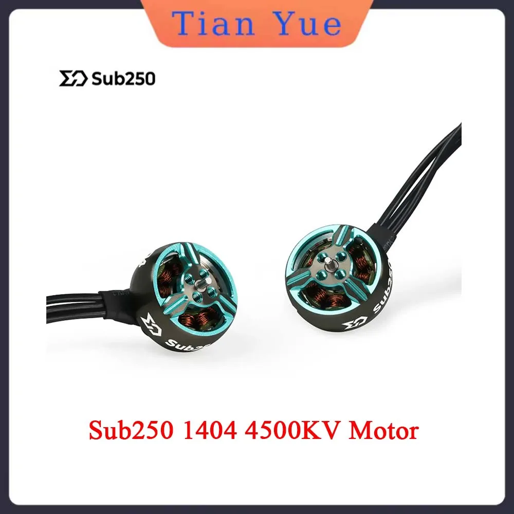 New Sub250 1404 4500KV Motor for 2.5 / 3 inches Mini Whoops and 3 inches Freestyle FPV Drone Accessories
New Sub250 1404 4500KV Motor for 2.5 / 3 inches Mini Whoops and 3 inches Freestyle FPV Drone Accessories