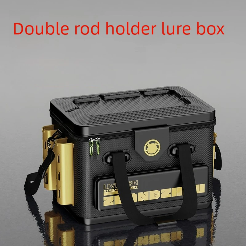 Lure Fishing Box Multi Functional Lure Bucket Thickened Sit On Live Fish Tank Sea Rock Fishing Storage Scratch Resistant Durable
Lure Fishing Box Multi Functional Lure Bucket Thickened Sit On Live Fish Tank Sea Rock Fishing Storage Scratch Resistant Durable