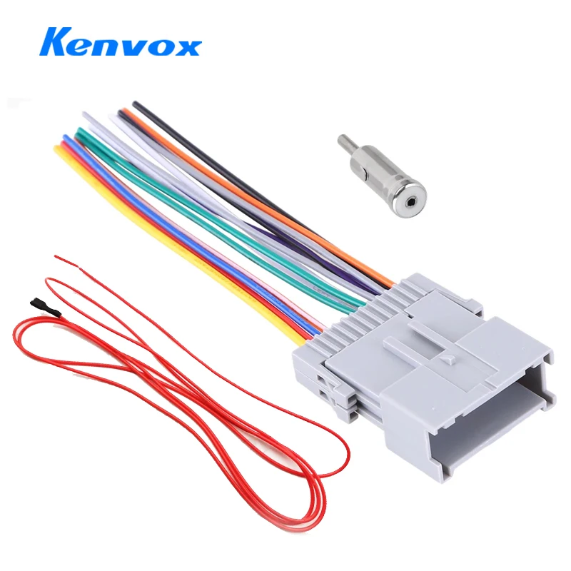 Car Stereo Radio Install Wire Harness and Antenna Adapter Compatible for Buick Chevrolet GMC Pontiac
Car Stereo Radio Install Wire Harness and Antenna Adapter Compatible for Buick Chevrolet GMC Pontiac