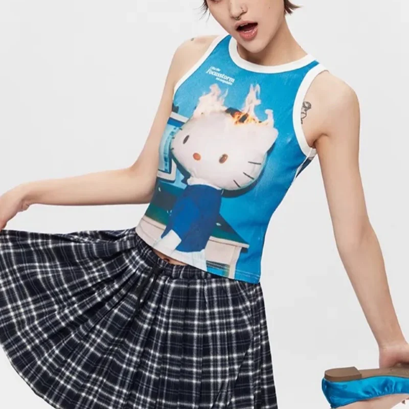 New Anime Fashion Short Tops Y2k Summer Cute Tees Cartoon Printed High Street Gothic Short Sleeve T-shirts
New Anime Fashion Short Tops Y2k Summer Cute Tees Cartoon Printed High Street Gothic Short Sleeve T-shirts