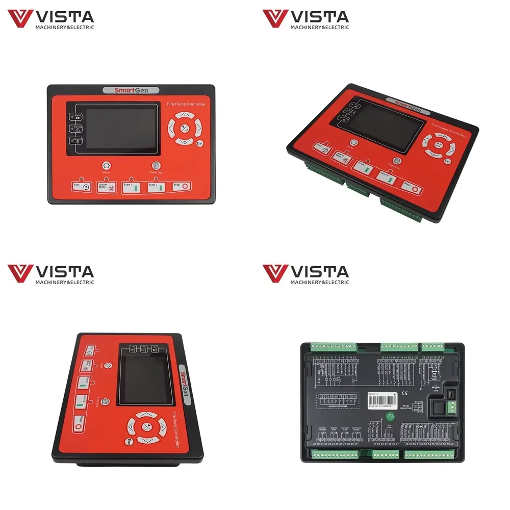 FPC 915 New Smartgen Driven Fire Pump Controller Engine Controller CE Certified DC 8-35V for Fire Pump Systems
FPC 915 New Smartgen Driven Fire Pump Controller Engine Controller CE Certified DC 8-35V for Fire Pump Systems