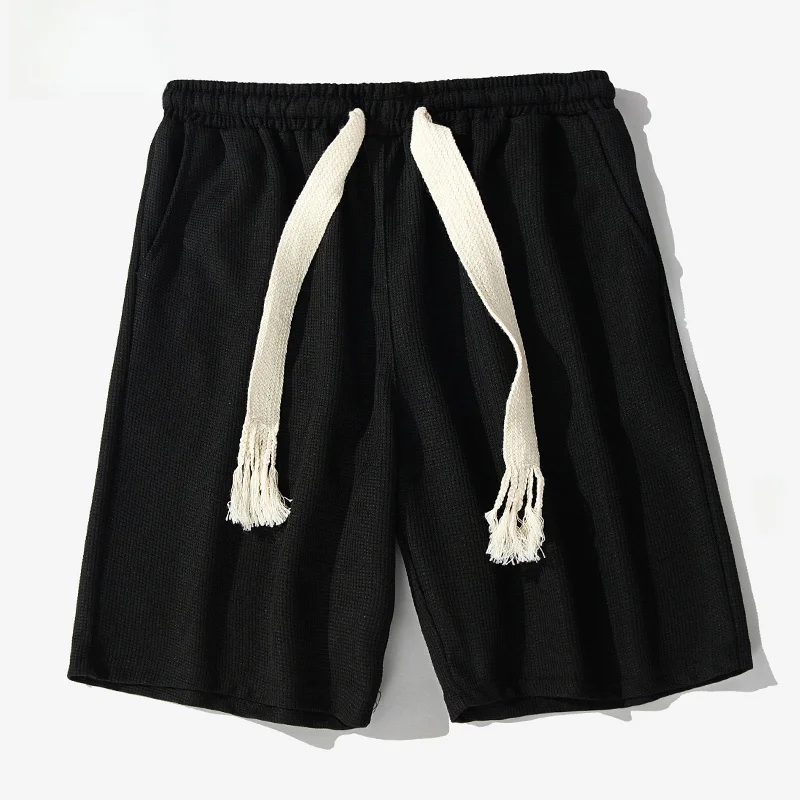 Street Sle Men's Spor Pure Color Dstring orts Loose Fit Five Inches Straight Leg Polyester Fiber Summer Casual Pants
Street Sle Men's Spor Pure Color Dstring orts Loose Fit Five Inches Straight Leg Polyester Fiber Summer Casual Pants