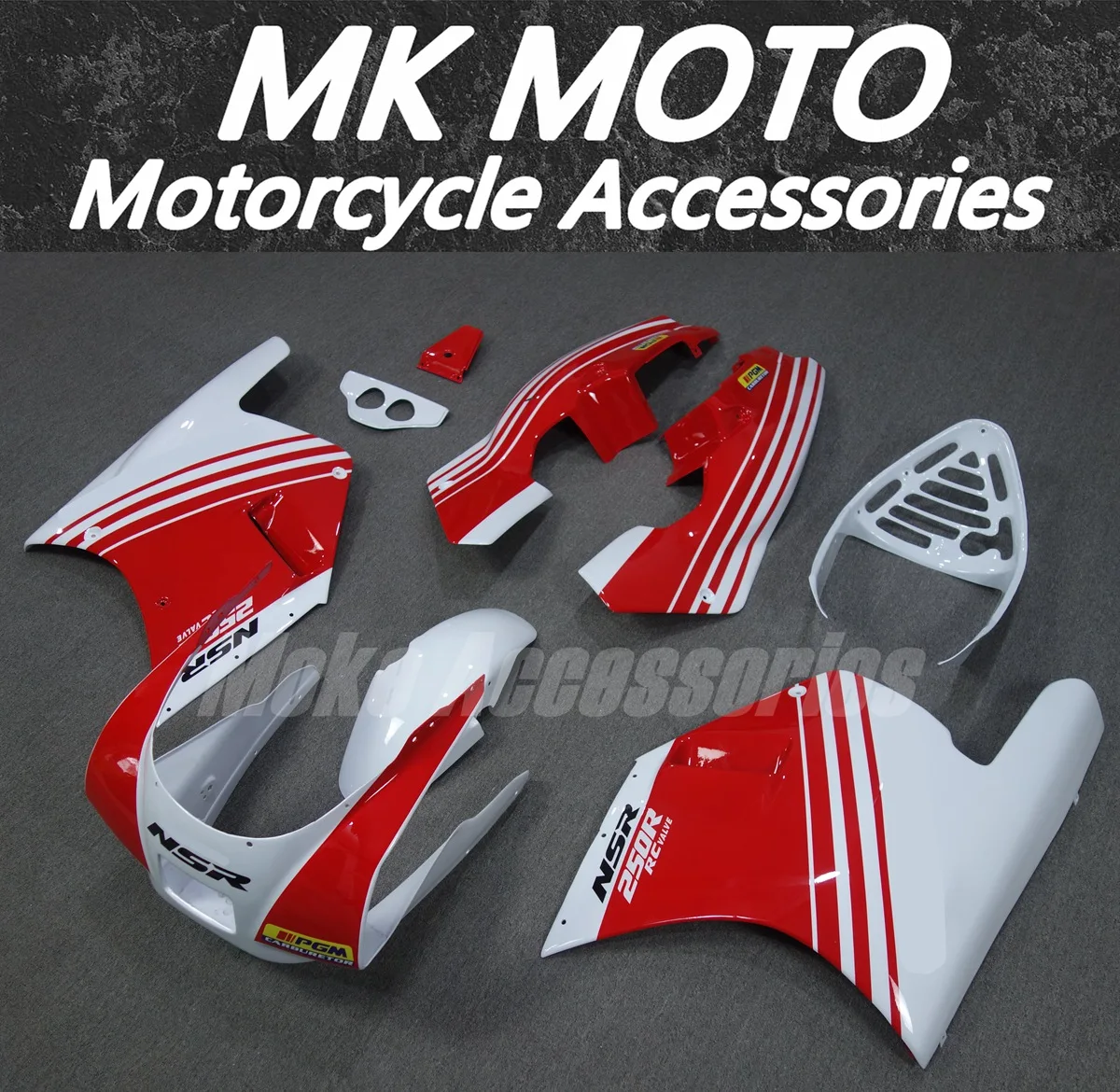 Motorcycle Fairings Kit For NSR MC18 Bodywork Set Accessories Abs Handmade mould Red White
Motorcycle Fairings Kit For NSR MC18 Bodywork Set Accessories Abs Handmade mould Red White
