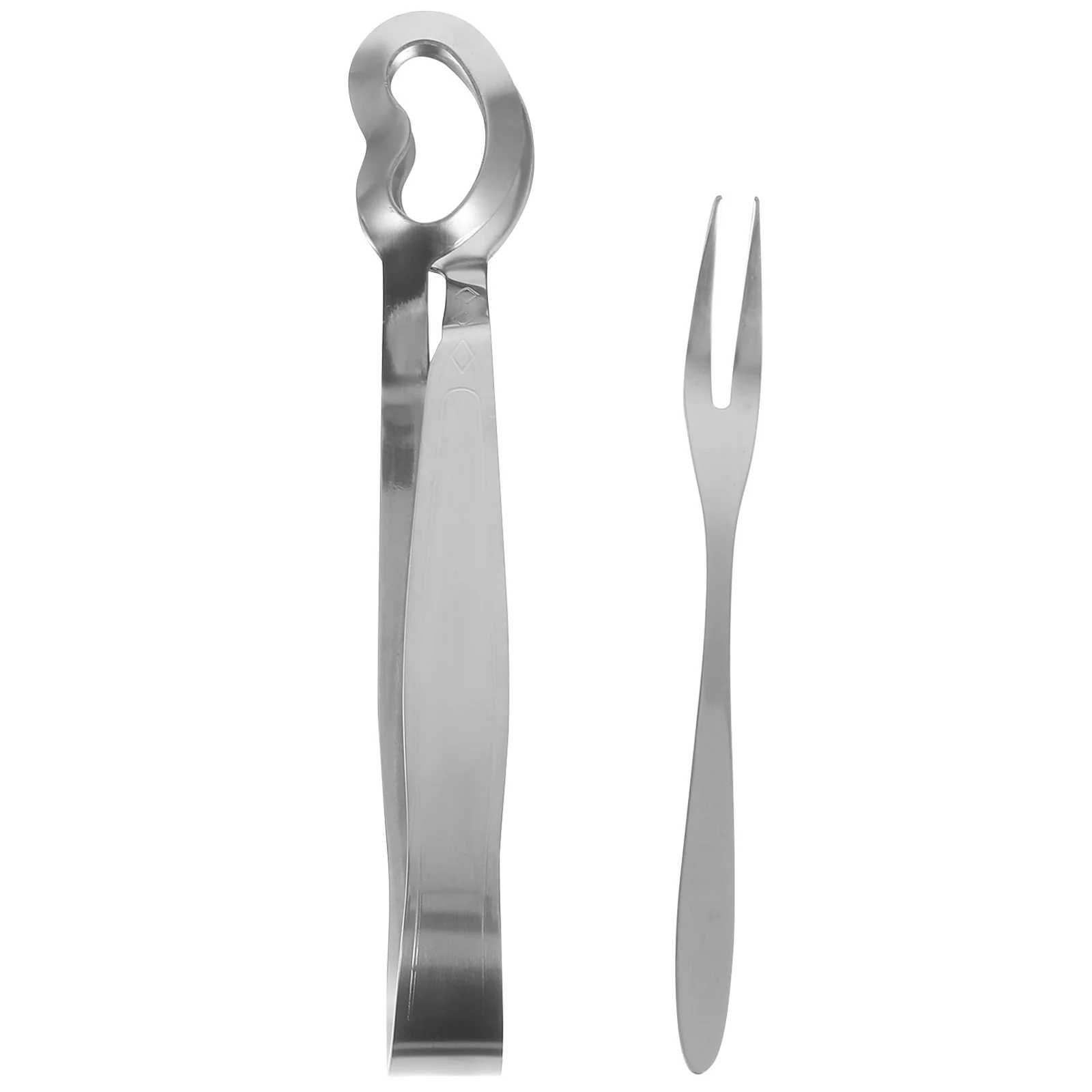 Alipis 1 Set Stainless Steel Snail Tongs with Seafood Forks Cooking Serving Tools Escargot Dinnerware Flatware Kitchen Utensils
Alipis 1 Set Stainless Steel Snail Tongs with Seafood Forks Cooking Serving Tools Escargot Dinnerware Flatware Kitchen Utensils