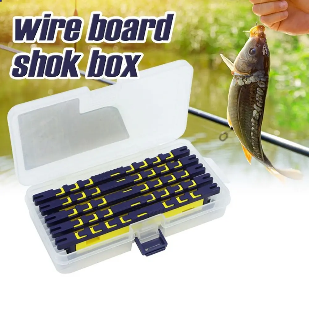 navy blue Fishing Snelled Hook Holder 185*105*33mm Compact Design Fishing Line Winding Board Durable Material With Storage Box
navy blue Fishing Snelled Hook Holder 185*105*33mm Compact Design Fishing Line Winding Board Durable Material With Storage Box