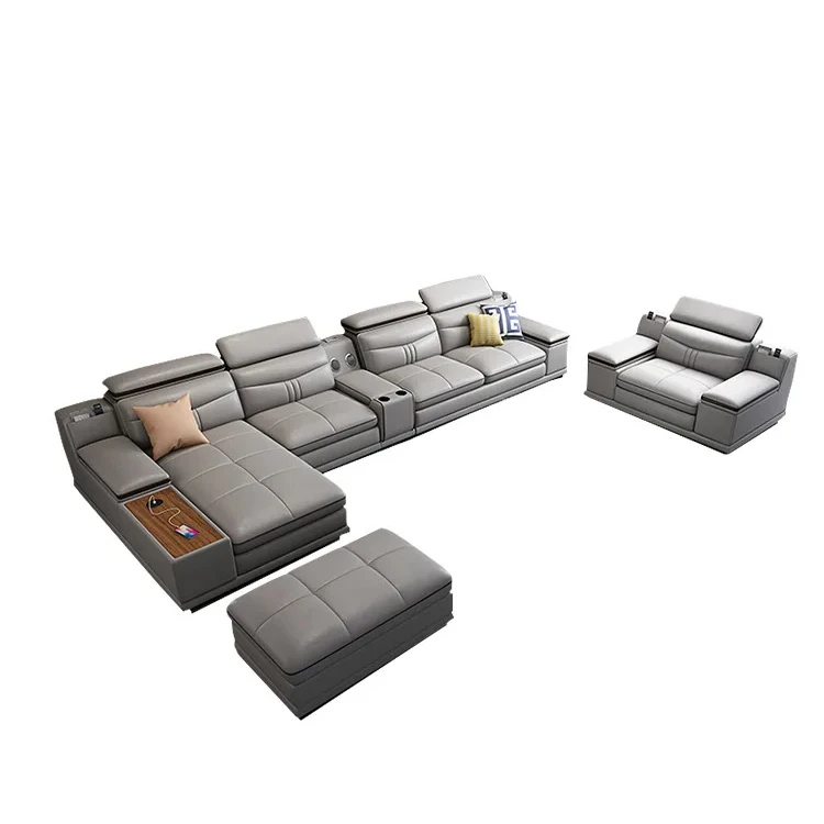 -For Modern Genuine Leather Sofa with Living Room Sofa Set Design Multifunctional Size for Furniture Sofa&
-For Modern Genuine Leather Sofa with Living Room Sofa Set Design Multifunctional Size for Furniture Sofa&