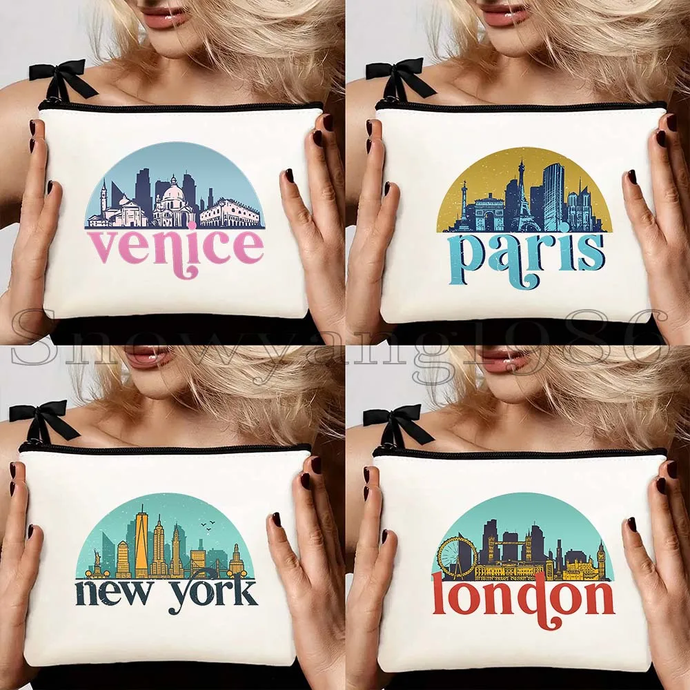 4pcs London Dubai Paris New York Seoul Bangkok Venice City Istanbul Quebec Kuala Lumpur Canvas Cosmetic Makeup Bag Case Pouch
4pcs London Dubai Paris New York Seoul Bangkok Venice City Istanbul Quebec Kuala Lumpur Canvas Cosmetic Makeup Bag Case Pouch