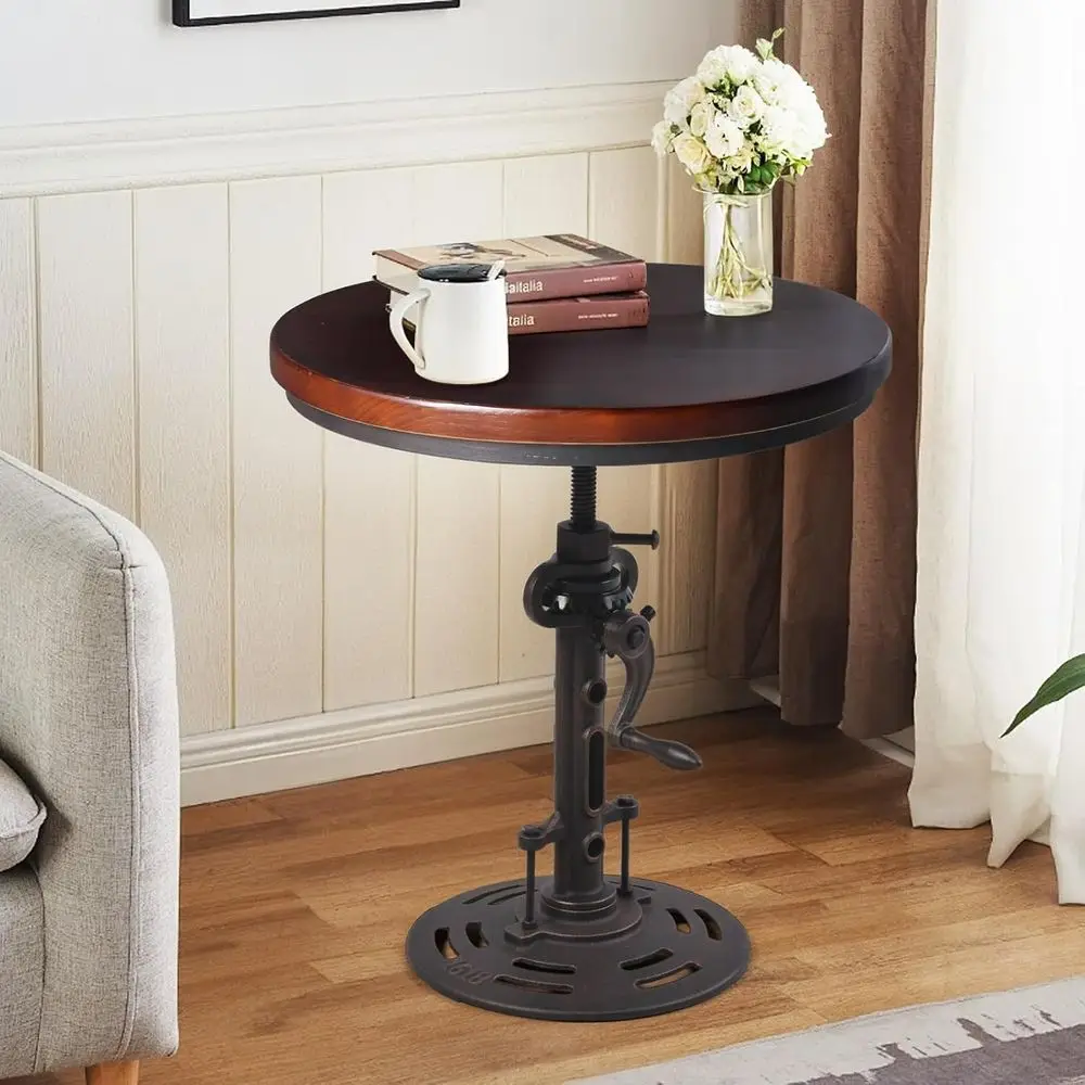 Стол с регулируемой высотой в индустриальном стиле - деревянная столешница под старину для дома, бистро, столовой или рабочего кабинета
Стол с регулируемой высотой в индустриальном стиле - деревянная столешница под старину для дома, бистро, столовой или рабочего кабинета