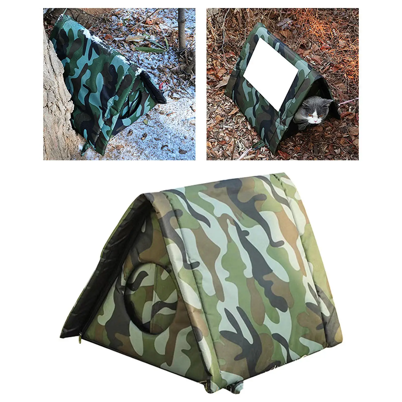Всепогодная разборная водонепроницаемая палатка-домик для животных, уличный укрытие для бездомых кошек, для парка, двора, дома, улицы
Всепогодная разборная водонепроницаемая палатка-домик для животных, уличный укрытие для бездомых кошек, для парка, двора, дома, улицы
