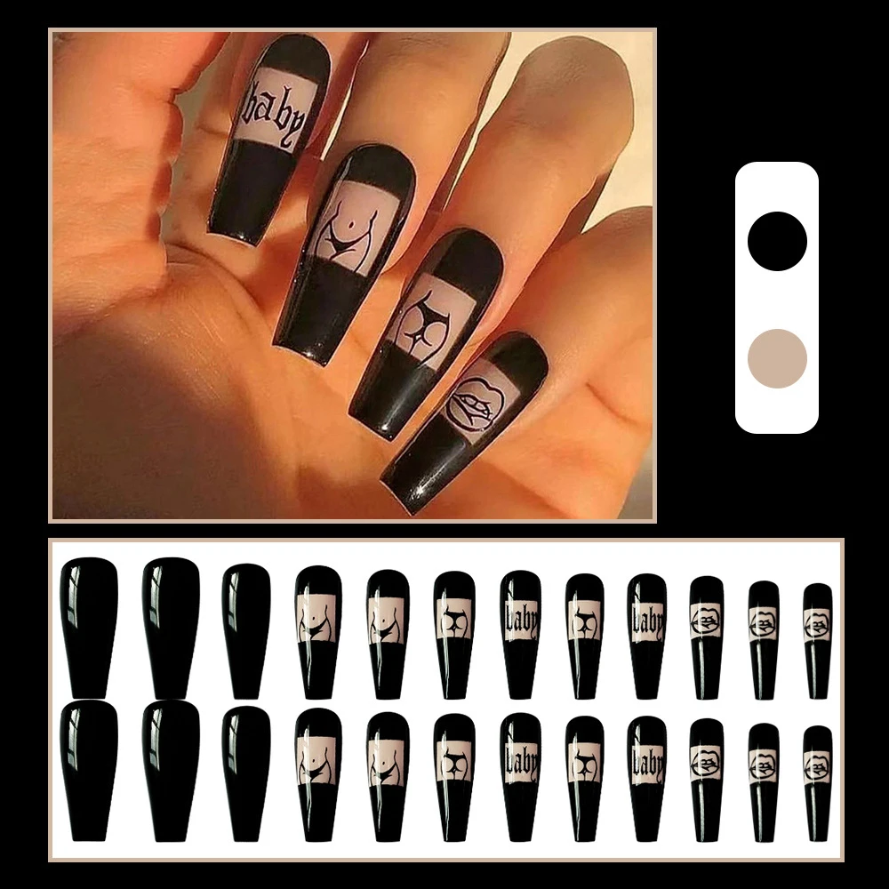 Long False Nails Fashionable Manicure Stickers Made Of ABS Plastic For Party Wedding Daily Use
Long False Nails Fashionable Manicure Stickers Made Of ABS Plastic For Party Wedding Daily Use