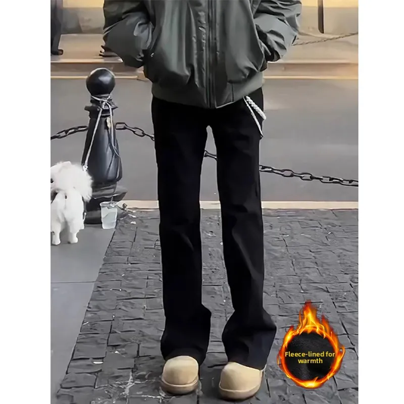 Bla Fce Lined Thi Straight Leg Jeans Men's Winter Sle Slim Fit Bootcut Classic American Vibe Long Trousers
Bla Fce Lined Thi Straight Leg Jeans Men's Winter Sle Slim Fit Bootcut Classic American Vibe Long Trousers