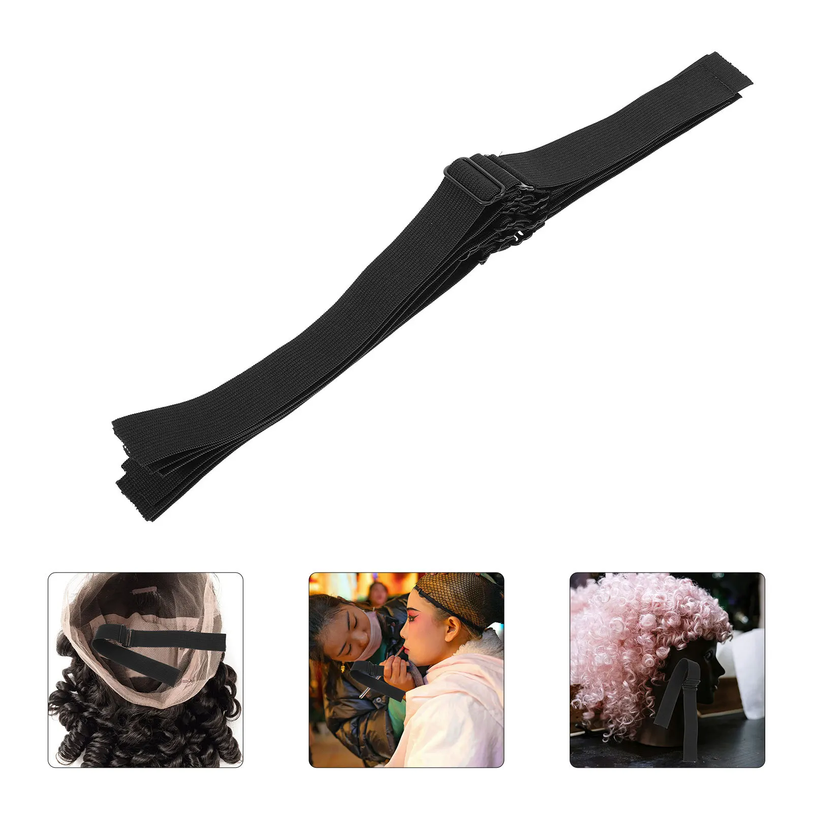 6Pcs Adjustable Elastic Bands Straps Durable Comfortable Flexible Elastic Bands for Wigs Making Accessories 
6Pcs Adjustable Elastic Bands Straps Durable Comfortable Flexible Elastic Bands for Wigs Making Accessories