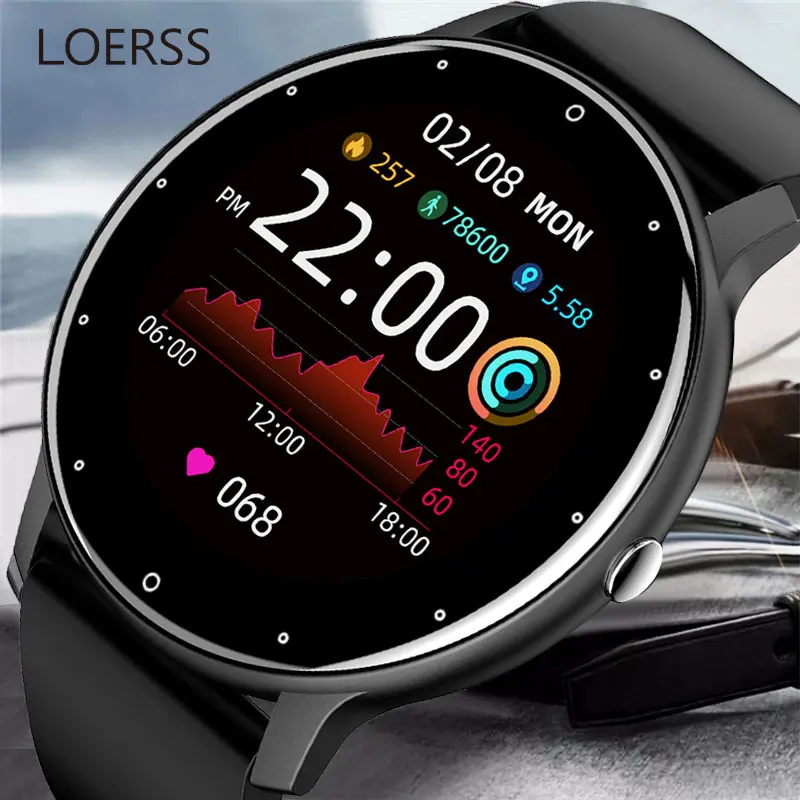 LOERSS 2023 New Smart Watch Full Touch Screen Sport Fitness Watch IP67 Waterproof Bluetooth For Android ios smartwatch Men+box
LOERSS 2023 New Smart Watch Full Touch Screen Sport Fitness Watch IP67 Waterproof Bluetooth For Android ios smartwatch Men+box