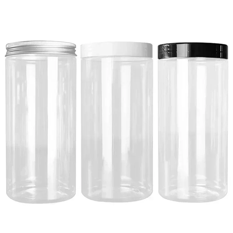 3Pcs 1000ml Empty Plastic Jar Clear Cosmetic Facial Cream Containers Food Candy Cookies Packaging Jars Kitchen Storage Bottle
3Pcs 1000ml Empty Plastic Jar Clear Cosmetic Facial Cream Containers Food Candy Cookies Packaging Jars Kitchen Storage Bottle