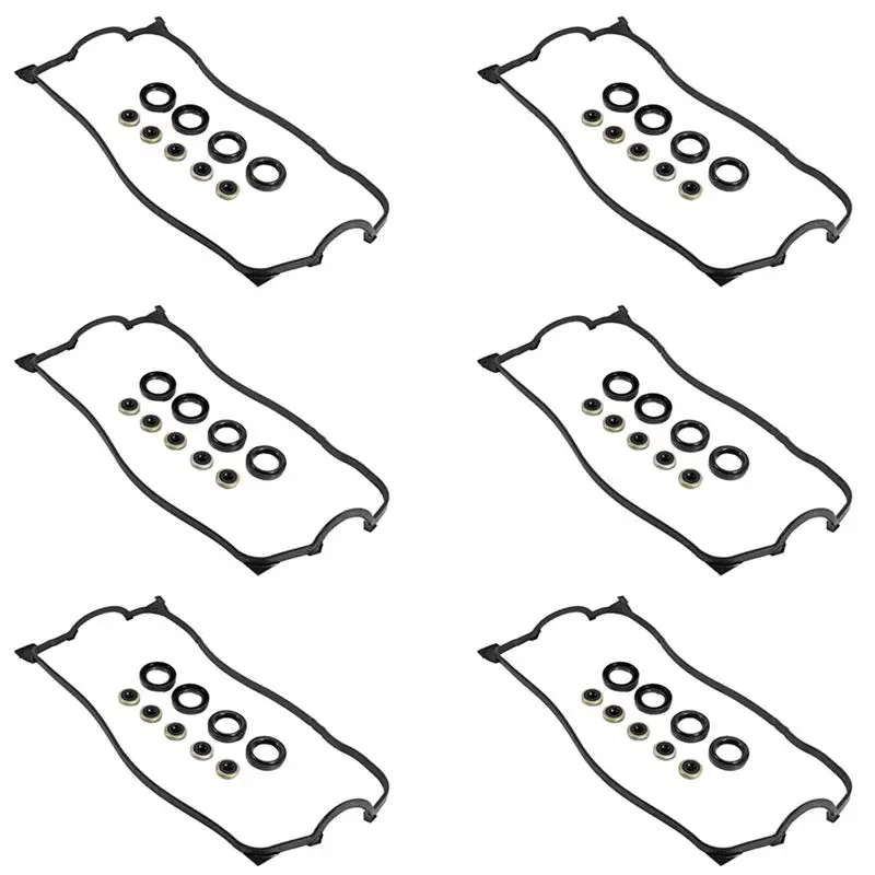 6X 12030-P2A-000 Valve Cover Gasket Kit Set For Honda Civic Del Sol-AU62
6X 12030-P2A-000 Valve Cover Gasket Kit Set For Honda Civic Del Sol-AU62