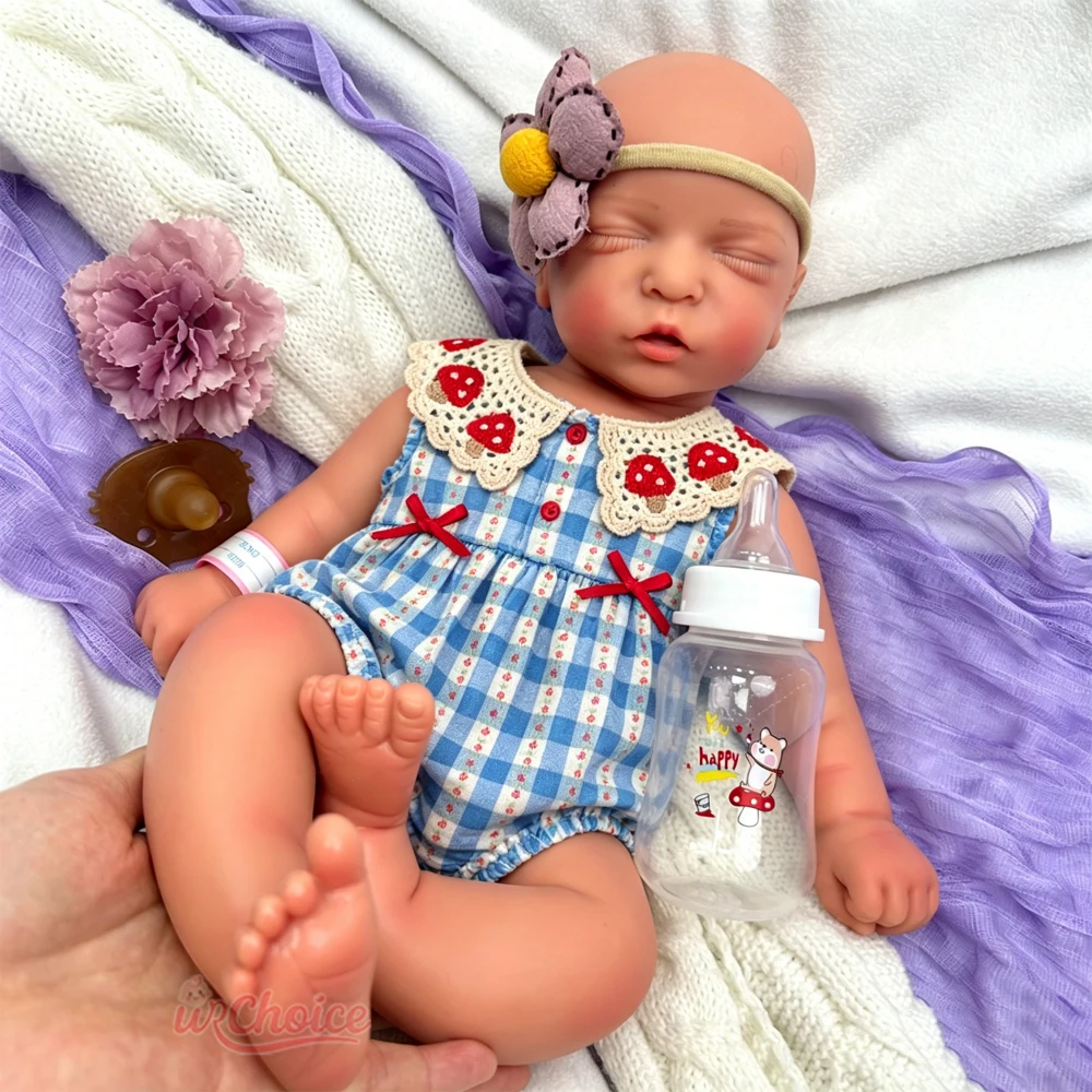 45cm Weighted Silicone Reborn Baby Girl Real Newborn Soft To Hold Soothing Doll For Alzheimer's Patients Daily Care
45cm Weighted Silicone Reborn Baby Girl Real Newborn Soft To Hold Soothing Doll For Alzheimer's Patients Daily Care