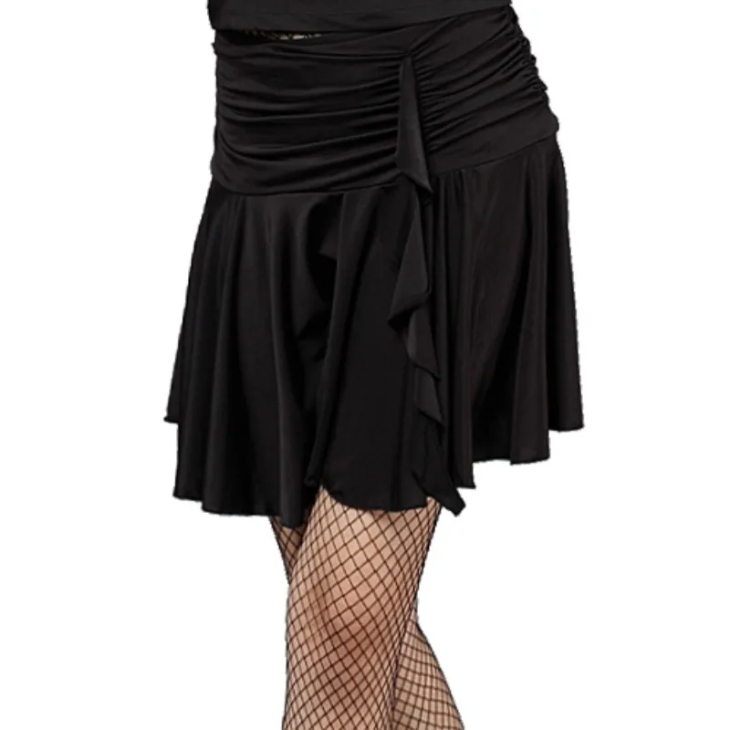 Customized Classic Latin Dance Short Skirt Wide Waist Side Ice Silk Skirt Practice Clothes with Bottom Pants
Customized Classic Latin Dance Short Skirt Wide Waist Side Ice Silk Skirt Practice Clothes with Bottom Pants