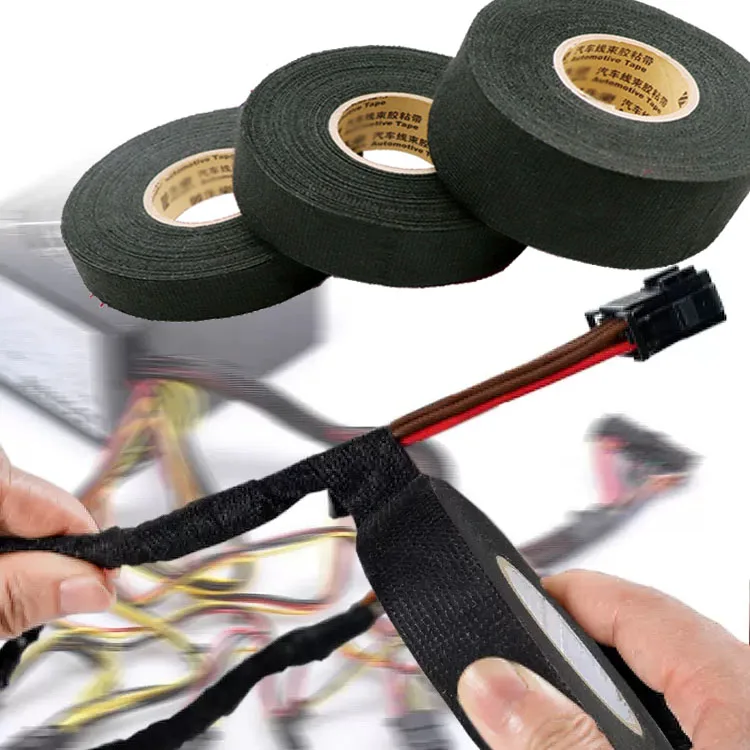 Flame Retardant Fabric Tape Adhesive Cloth Cable Wiring Loom Protection Llpt Harness Automotive Engine Electrical Protection
Flame Retardant Fabric Tape Adhesive Cloth Cable Wiring Loom Protection Llpt Harness Automotive Engine Electrical Protection