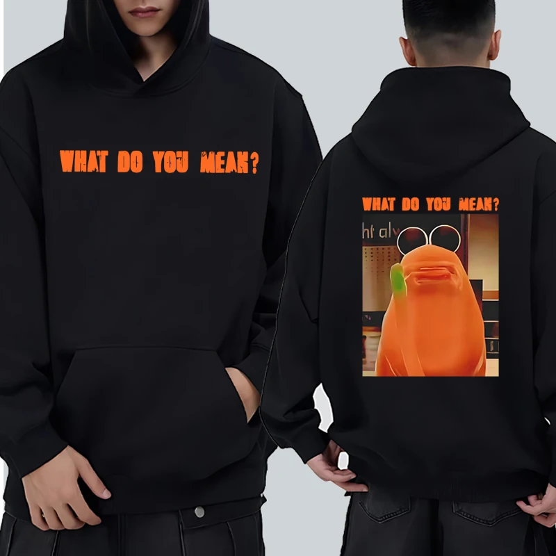 High Quality New Marcus the worm what do you mean meme Graphic Sweatshirt Men women Funny humor Hoodies Unisex Fleece pullover
High Quality New Marcus the worm what do you mean meme Graphic Sweatshirt Men women Funny humor Hoodies Unisex Fleece pullover