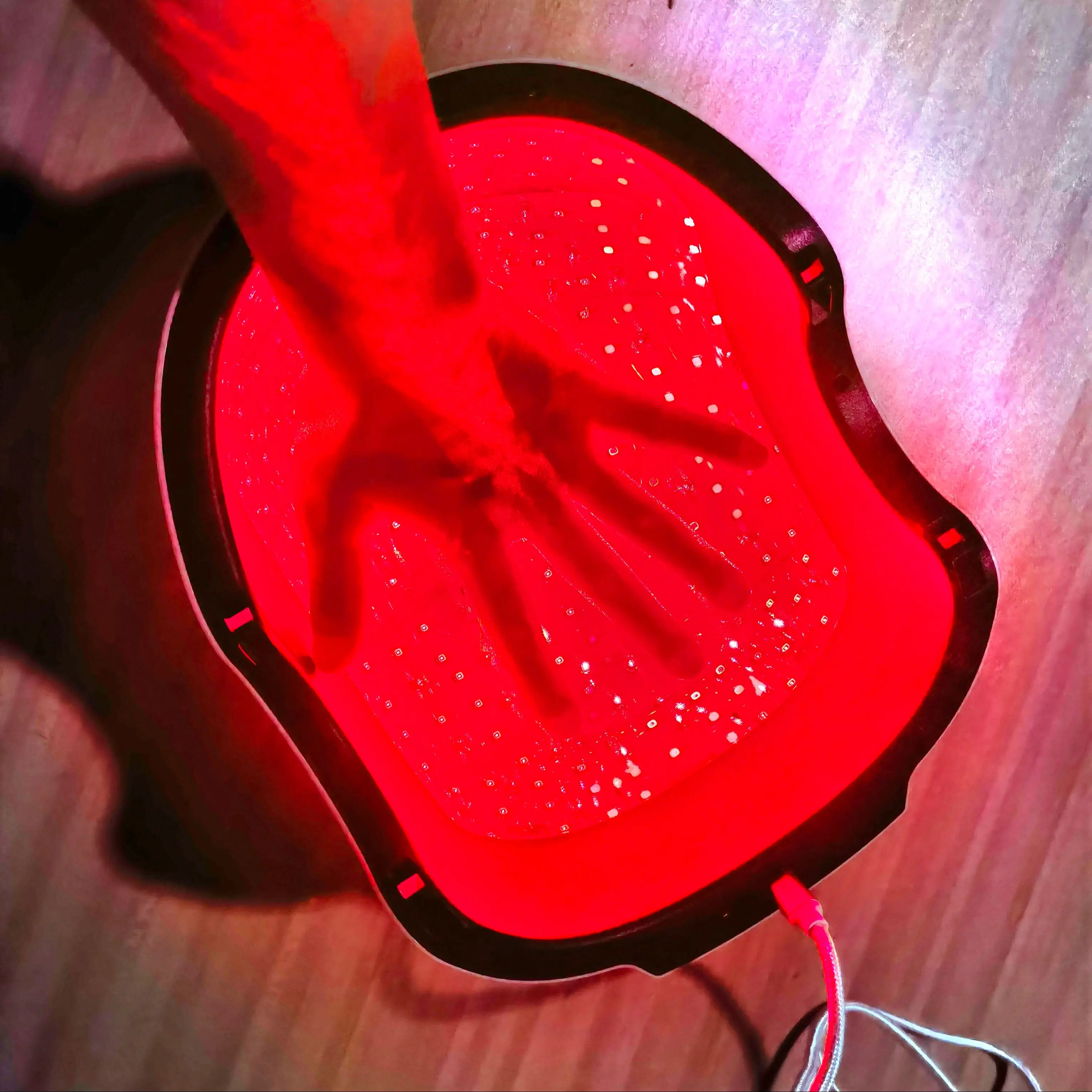 Интеллектуальный шлем C300 LLLT для выпадения волос, максимальный размер головы 64 см с противоскользящей подушечкой, импульсным и непрерывным режимом, 300 диодов
Интеллектуальный шлем C300 LLLT для выпадения волос, максимальный размер головы 64 см с противоскользящей подушечкой, импульсным и непрерывным режимом, 300 диодов