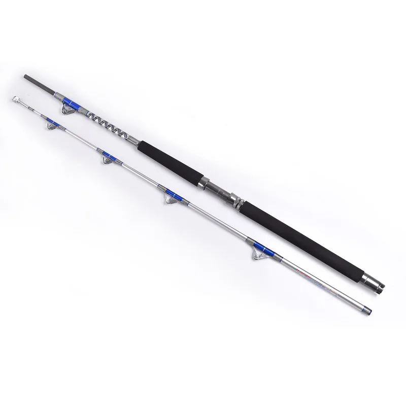 2.1m 2.4m two-section iron plate rod boat rod sea fishing carbon fishing 50 pounds heavy duty trolling sea
2.1m 2.4m two-section iron plate rod boat rod sea fishing carbon fishing 50 pounds heavy duty trolling sea