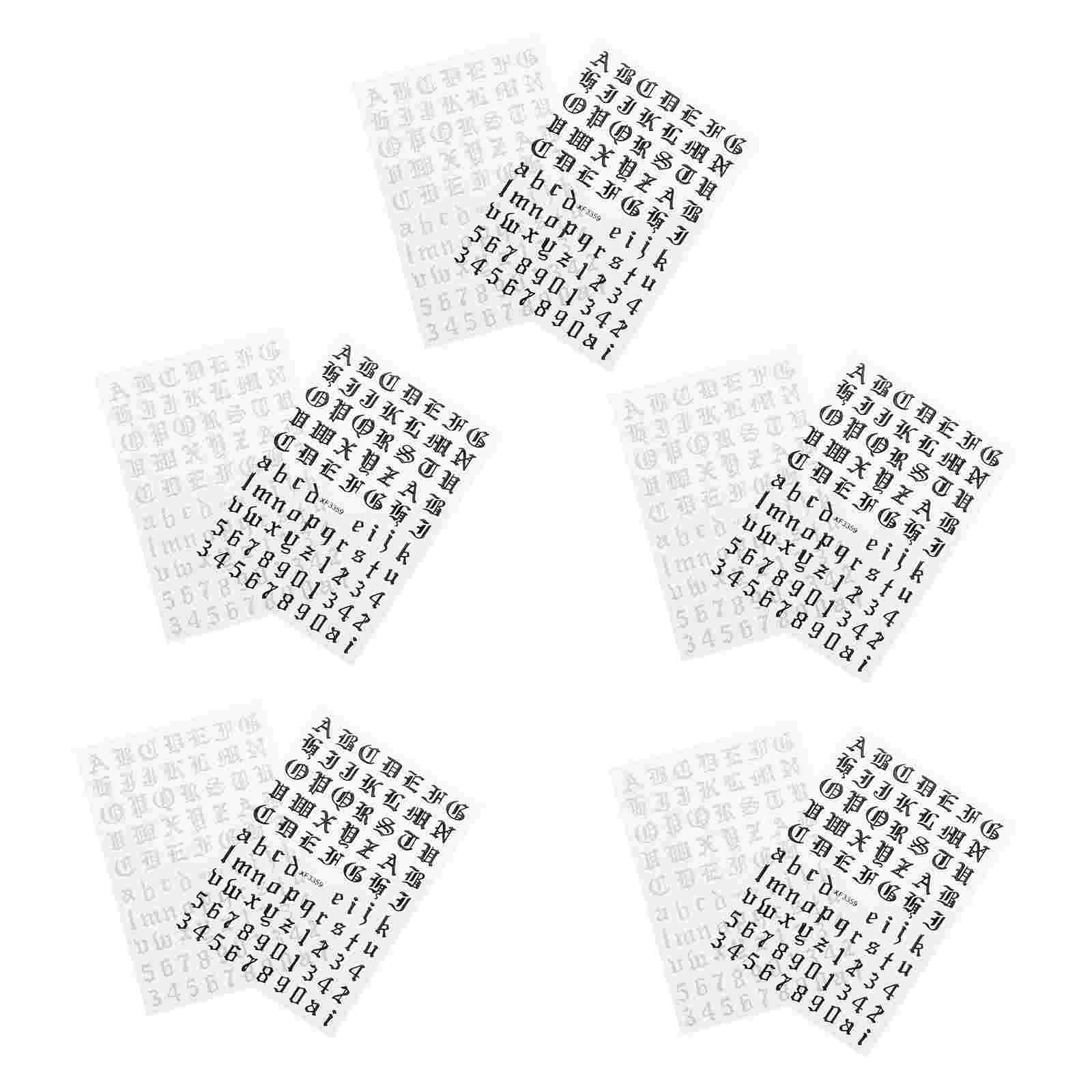 5 Sets Nail Stickers Cool Decorative Decorations Creative Fingernail DIY Decors Stylish Decals
5 Sets Nail Stickers Cool Decorative Decorations Creative Fingernail DIY Decors Stylish Decals